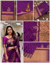 Soft Silk 3087 Lichi Soft Silk Jacquard Work Occasion Wear Saree Orders In India