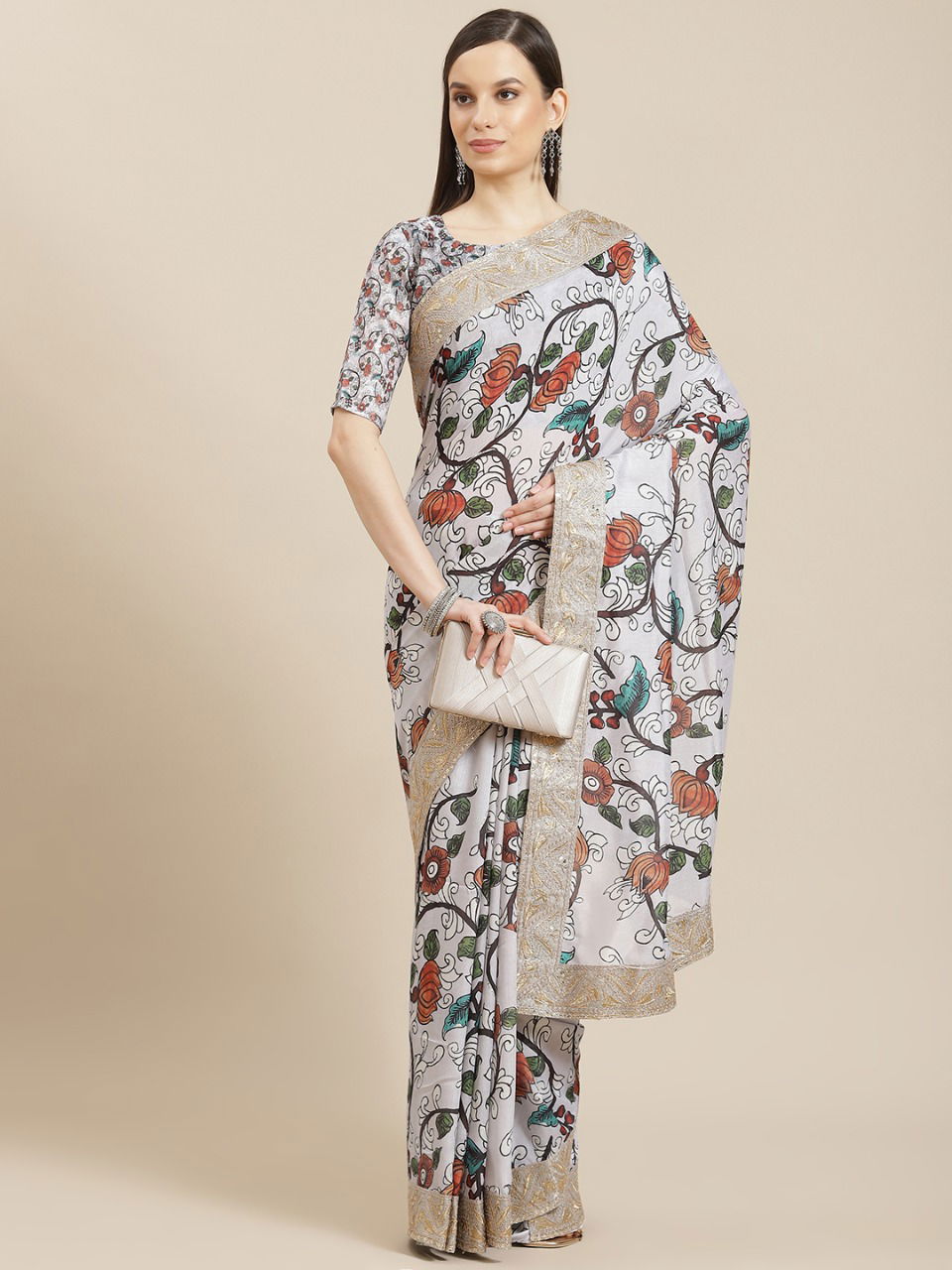 Varni 2 Latest Designer Fancy Wear Printed Georgette Saree Collection