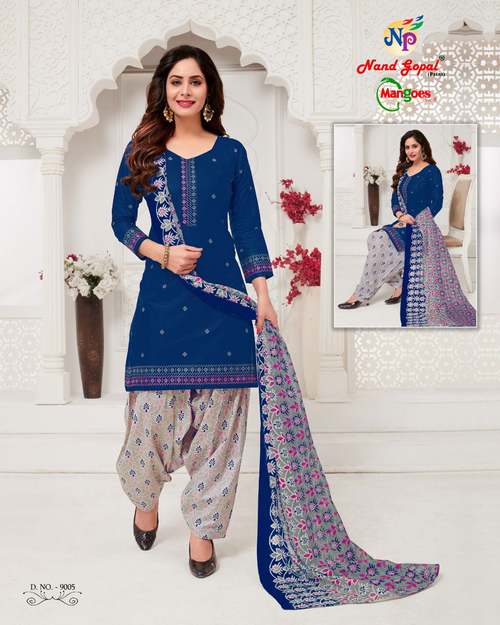 Nand Gopal Mangoes 9 Latest Pure Cotton Full Printed Designer Dress Material Collection 
