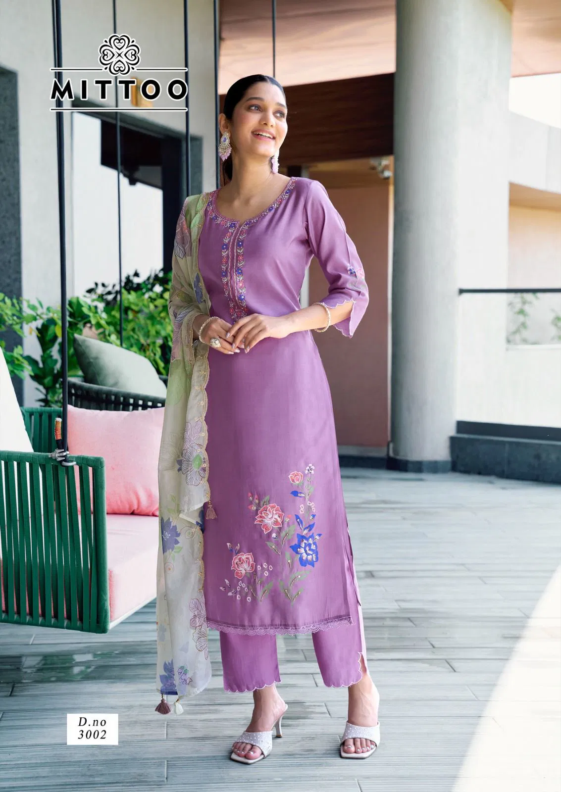 Shreelekha By Mittoo Modal Viscose Kurti With Bottom Dupatta Orders In India