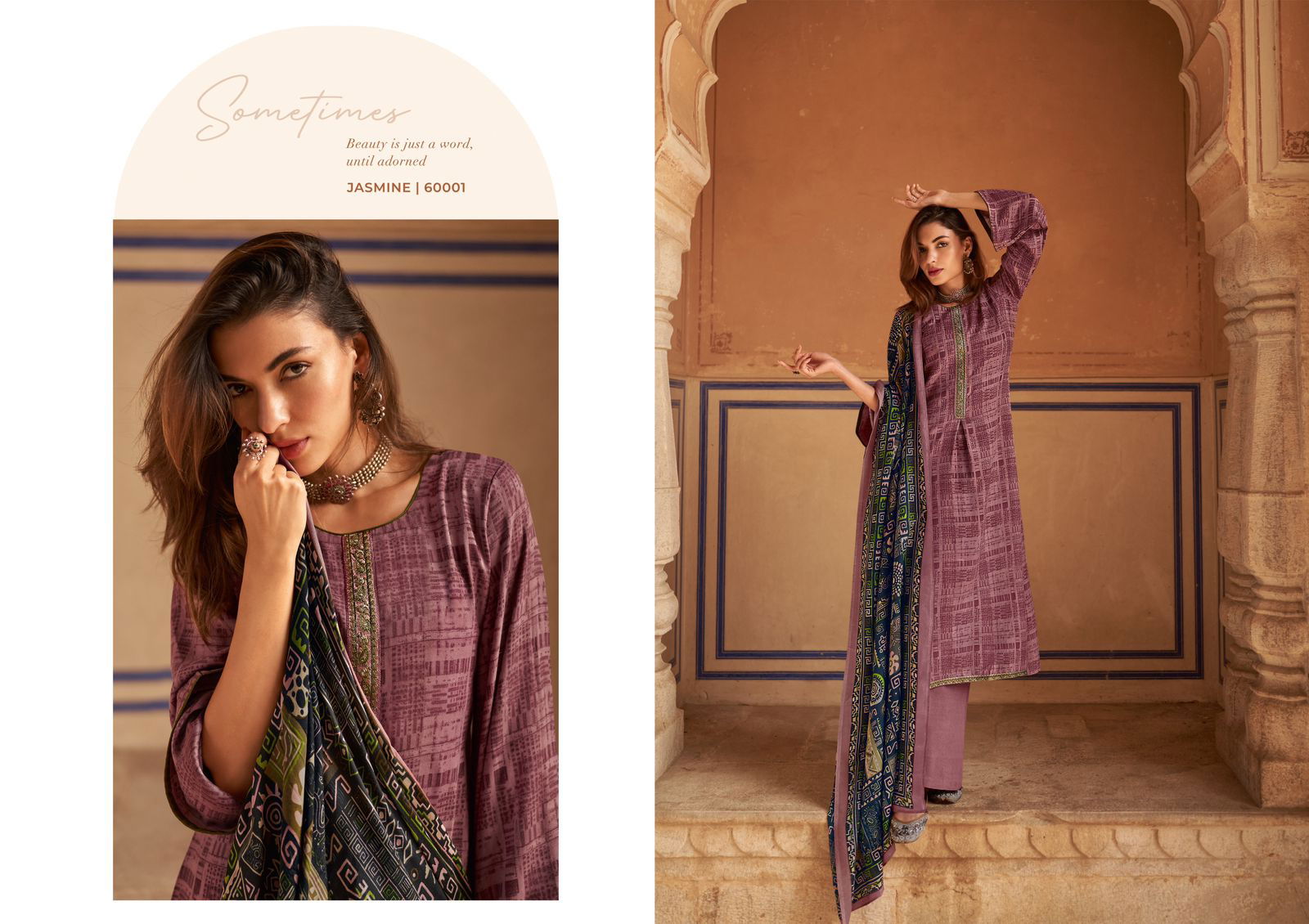 Mumtaz Jasmine Vol 2 Pashmina Dress Material Catalog
