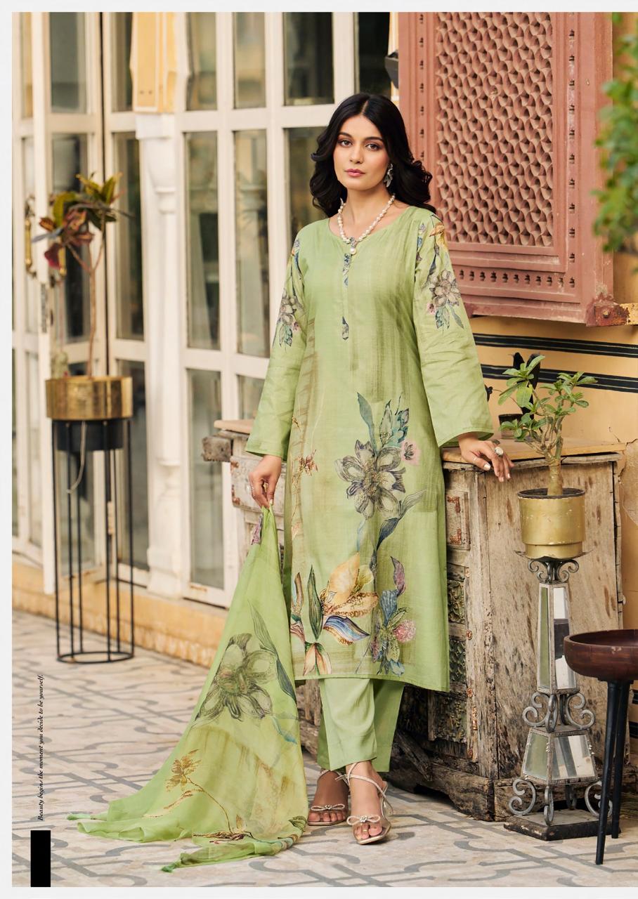 Floris By Prm Lawn Cotton Digital Printed Dress Material Orders In India
