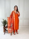 Naisha K 287 Casual Wear Roman Kurti With Bottom Dupatta Wholesale Suppliers In India