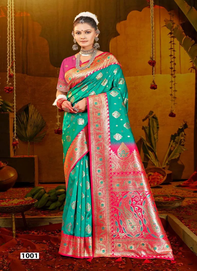 Bridal Silk Vol 2 By Saroj Traditional Wear Silk Saree Wholesalers In Delhi