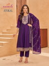 Jinkal By Aanchi Vichitra Silk Kurti With Bottom Dupatta Wholesale Online
