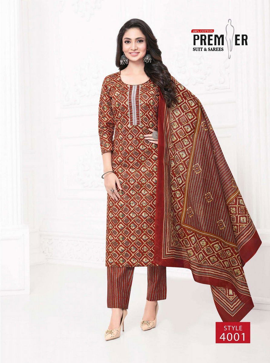 Anupama Vol 4 By Premeir Readymade Suit Wholesale Market In Surat With Price