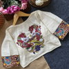 Fab Figure Aplic Vol 1 Camric Cotton Handwork Blouse Wholesalers In Delhi
