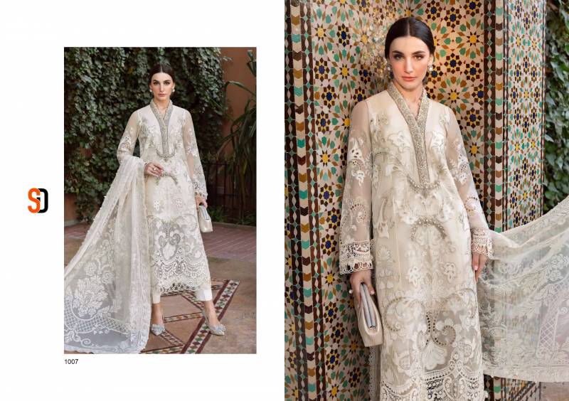 Shraddha Maria B Lawn Chiffon Dupatta Pakistani Salwar Suits Suppliersin India