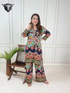 Naisha K 231 Rayon Discharge Printed Cor Ord Set Bulk Orders In India