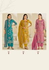 Karishma Vol 1 By Suryajyoti Jam Satin Printed Wholesale Dress Material In India
