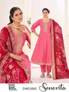 Senorita By Blue Hills Roman Silk Anarkali Kurti With Bottom Dupatta Wholesale Market