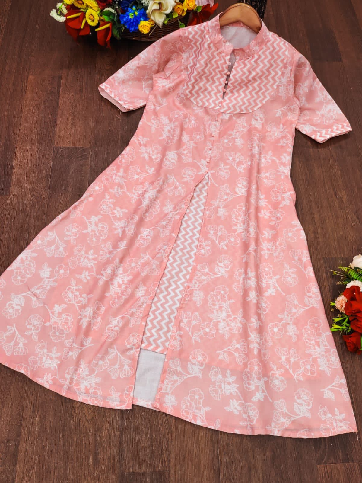 FG Printed Cotton Designer Kurtis Catalog