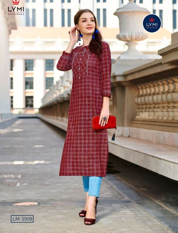 Lymi Grass Latest Designer Casual Wear Stylish Kurtis Collection 