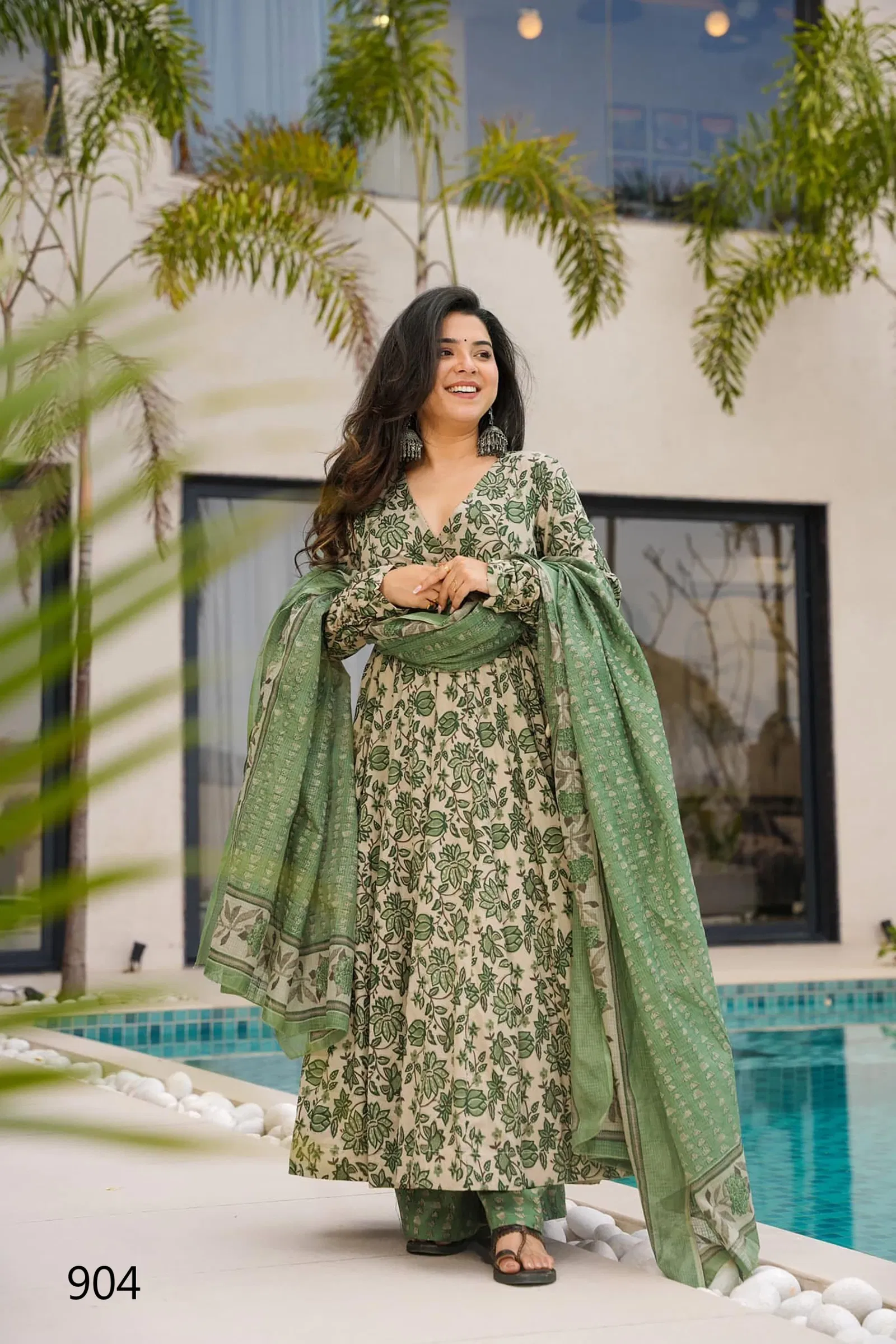 Clora Vol 7 By Lucaya Maslin Digital Printed Readymade Suits Online Wholesale