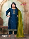 Plus Bulbul By Aanchi Vichitra Silk Surat Kurti With Bottom Dupatta Wholesale Market