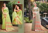 Bunawat Linen Linen Embroidery Designer Saree Catalog
