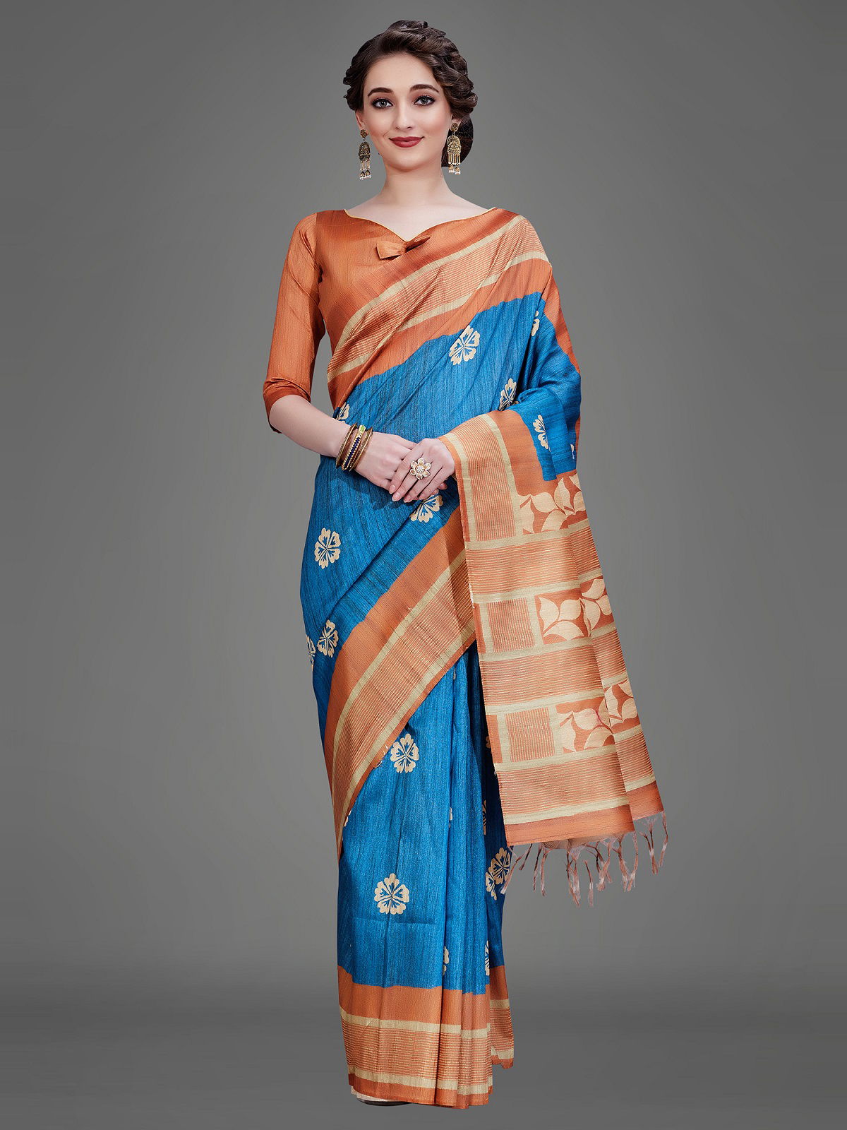 Apple Kalamkari 12 Latest Designer Fancy Casual Wear Manipuri Silk Saree Collection
