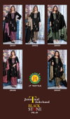 Black Stone Vol 28 By Jt Rayon With Embroidery Dress Material Exporters In  India
