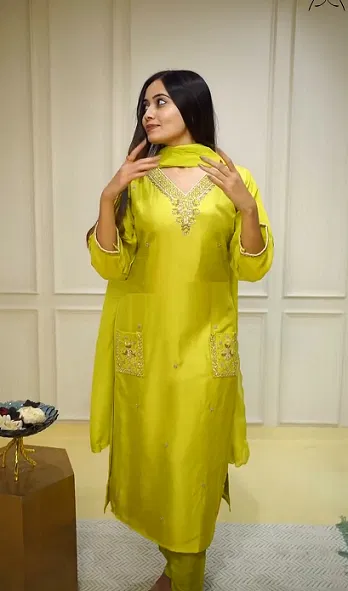 Navya Kurti 97 Embroidered Cotton Kurti Bottom With Dupatta Wholesale Market In Surat With Price