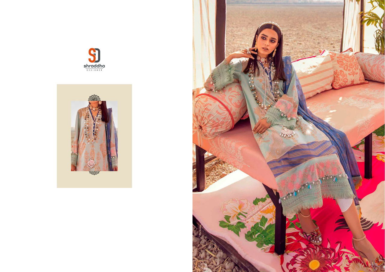 Shraddha Sana Safina Latest Designer Fancy Casual Wear Print Pakistani Salwar Suits Collection
