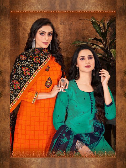 Mitto Patiyala 1 Casual Regular Wear Cotton Printed Ready Made Collection
