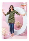 Crystal Vol 5 By Mayur Poplin Cotton Printed Ladies Top Wholesale Shop In Surat
