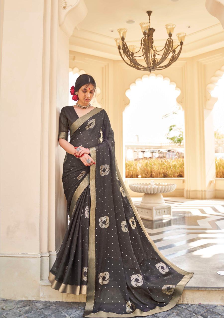 Lt Teerth Latest Fancy Chiffon Regular Casual Wear chiffon Printed Sarees Collection
