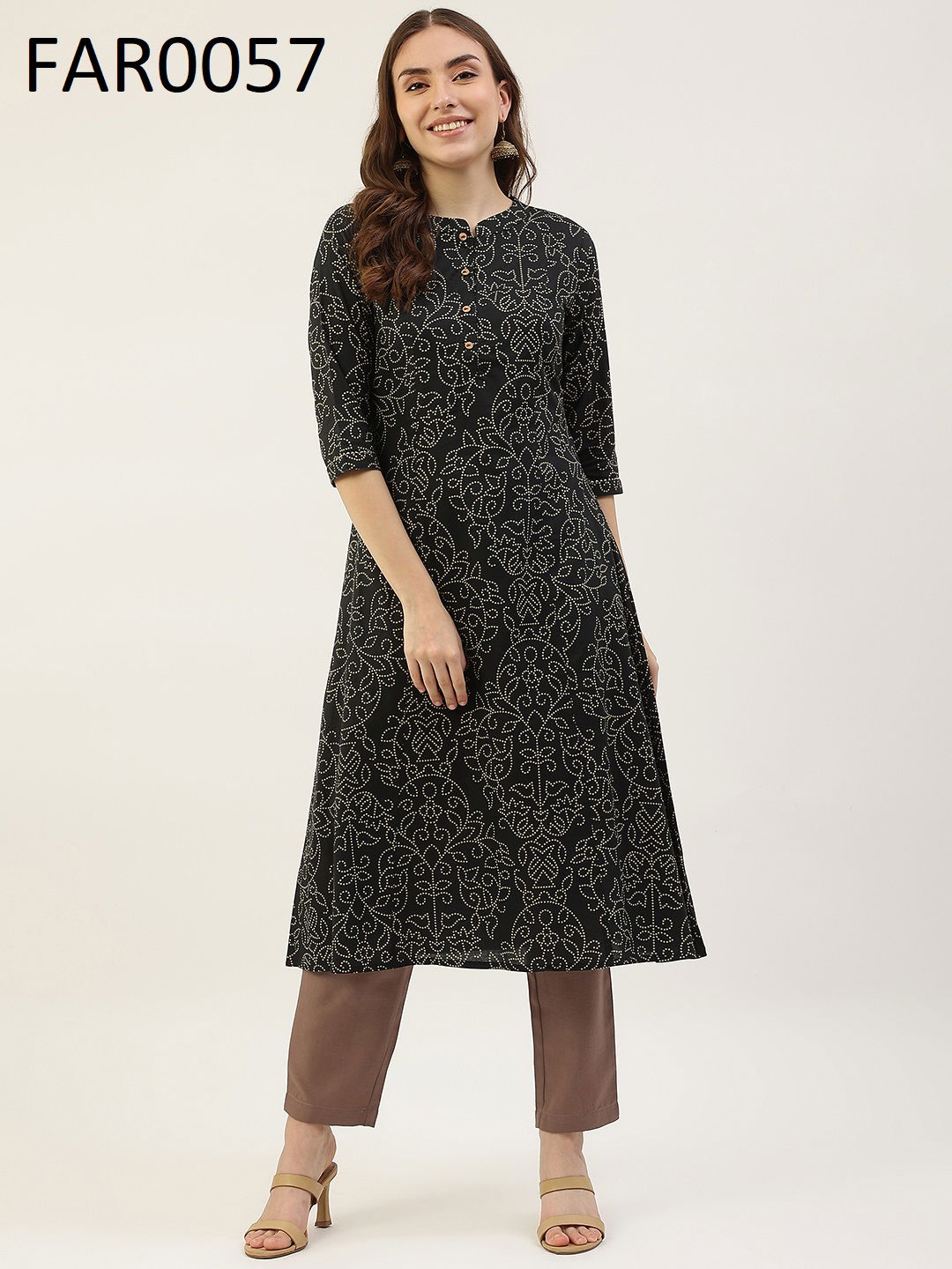 Fiorra  FAR0000 Casual Wear Printed Cotton Kurtis Wholesale Market In Mumbai