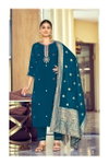 Mishti Vol 2 By Ossm Roman Silk Kurti With Bottom Dupatta Wholesalers In India
