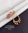 Diamond Rose Gold And Silver Tops Exporters in India