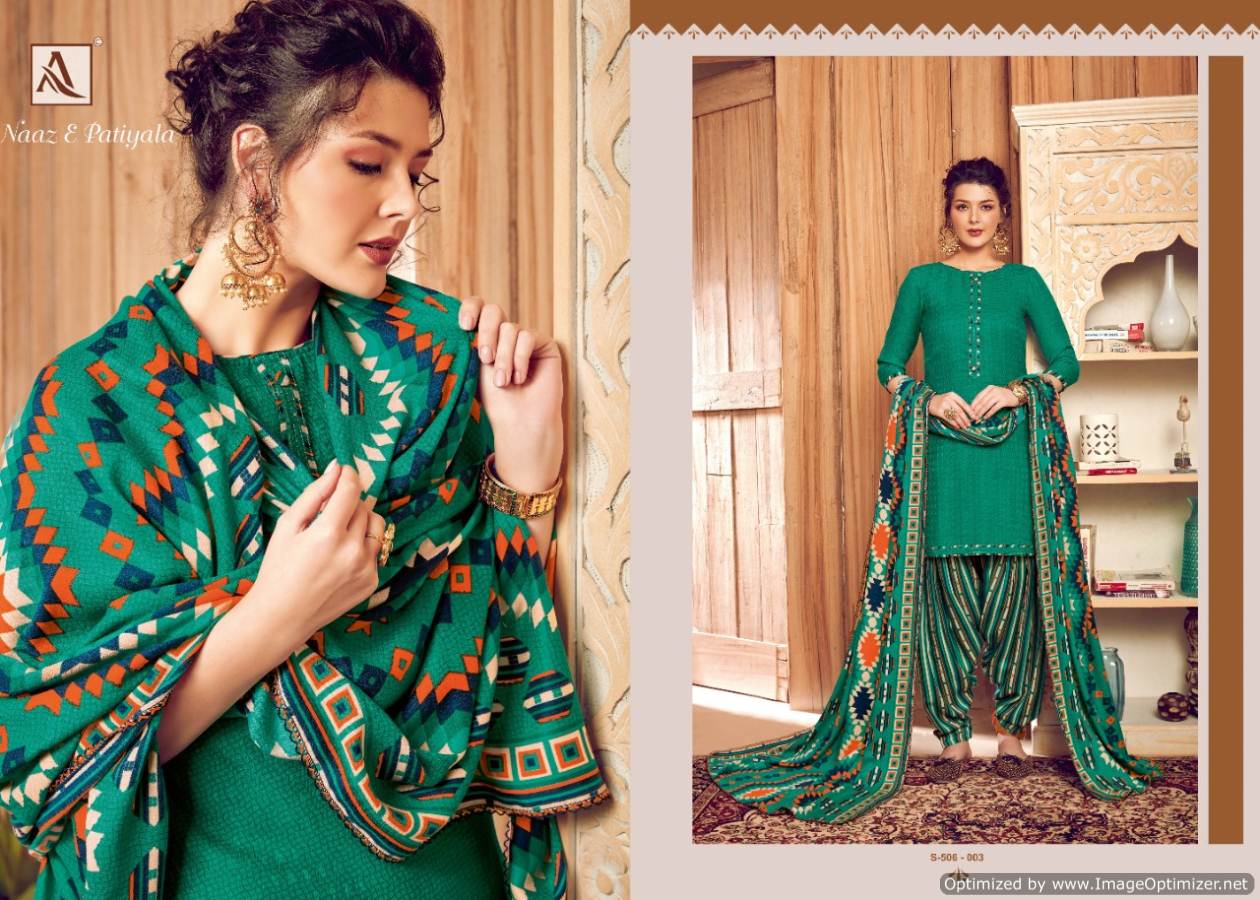 Alok Naaz E Patiala Latest Designer Printed Pure Pashmina Collection 
