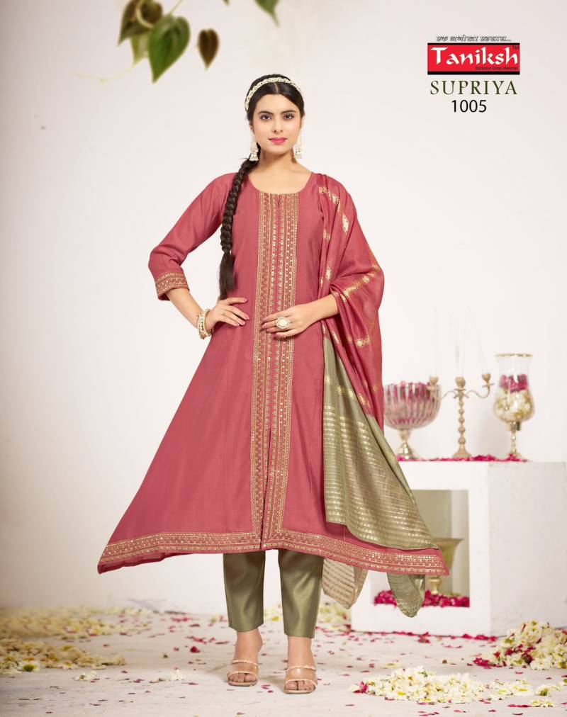 Supriya Vol 1 By Taniksh Vatican Kurti Bottom With Dupatta Suppliers In India
