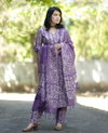Dhruvi 356 Printed Viscose Kurti With Pant Dupatta Wholesale Clothing Distributors In India