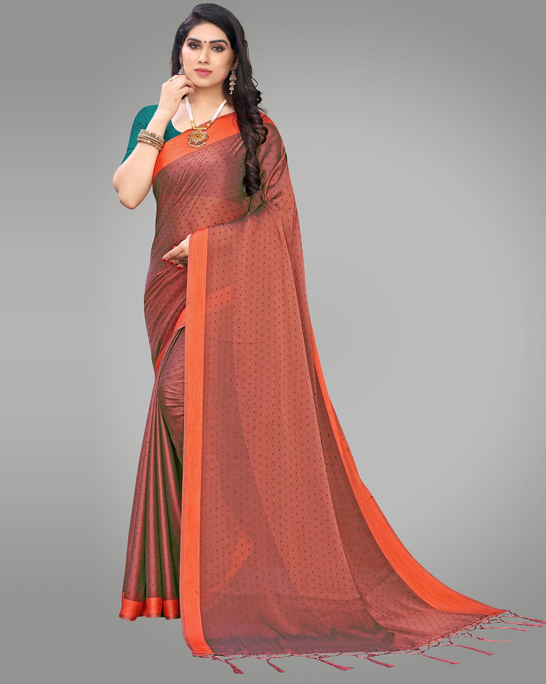 Taksh 1 Latest Designer Party Wear Gorgeous Look Saree Collection With Beautiful Golden Border  