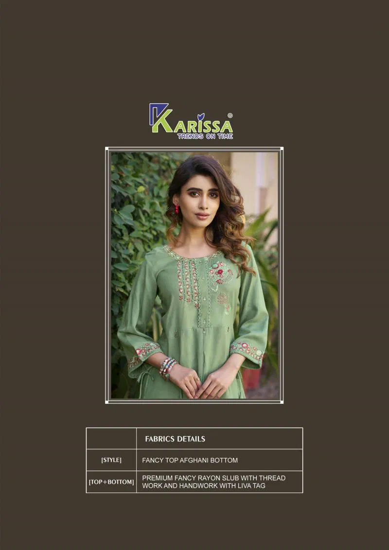 Celina Vol 2 By Karissa Viscose Rayon Slub Co Ord Set Wholesale Price In Surat