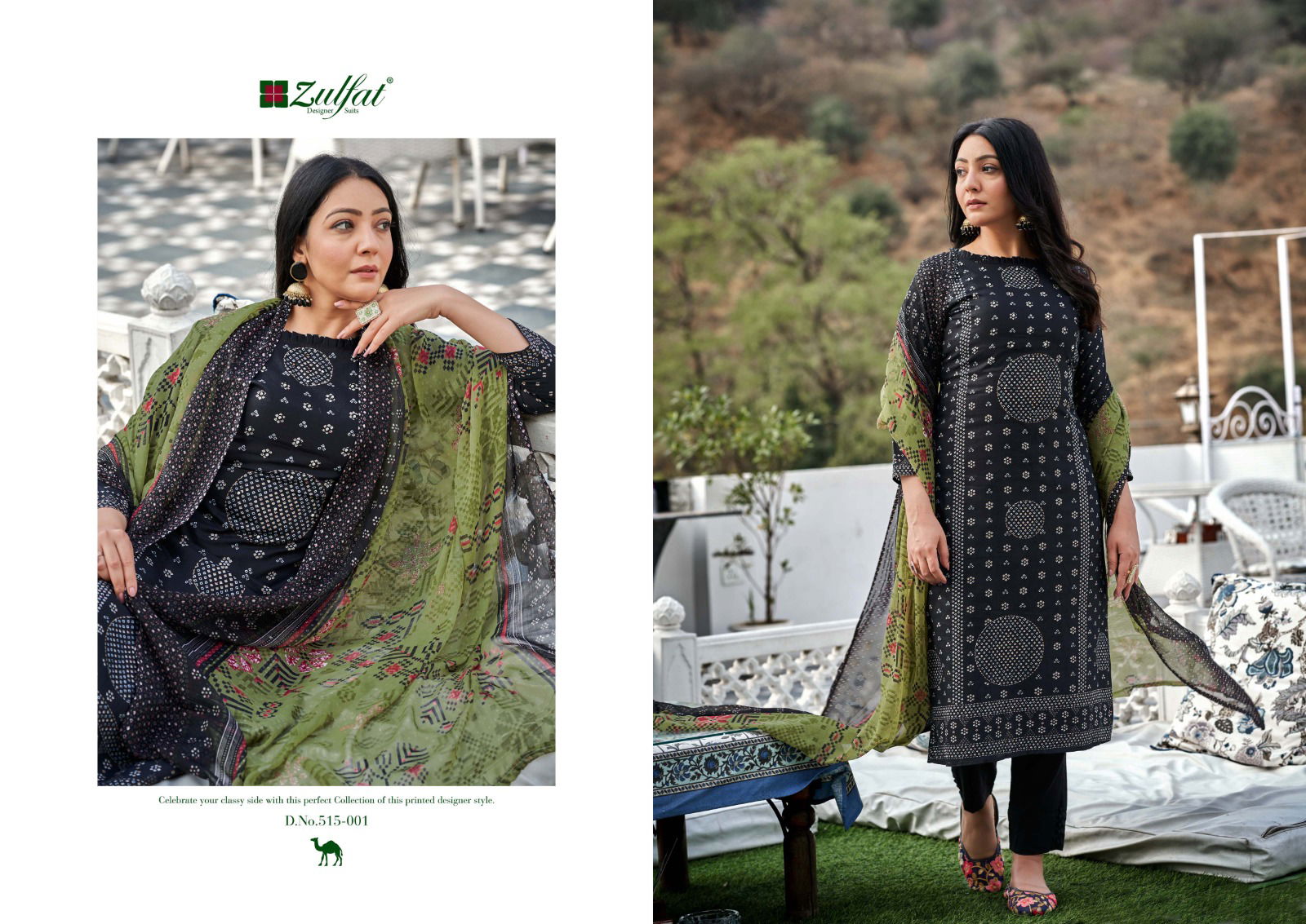 Tamanna Vol 4 By Zulfat Cotton Dress Material Catalog
