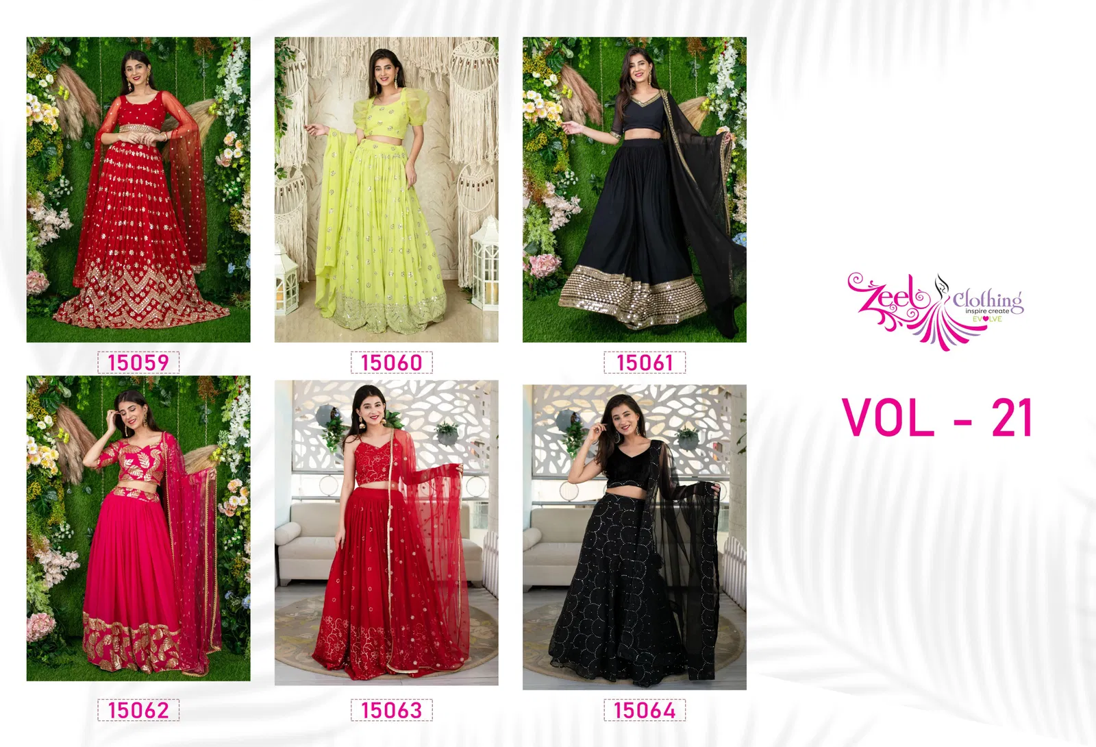 Lehenga Choli Vol 21 By Zeel Clothing Designer Surat Lehenga Choli Wholesale Market