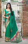 Manjubaa Maanika Latest Designer Pure Silk Casual Wear Printed Sarees Collection
