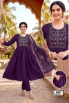 Bandhan Vol 1 Vertican Silk Sequence Work Kurti Set