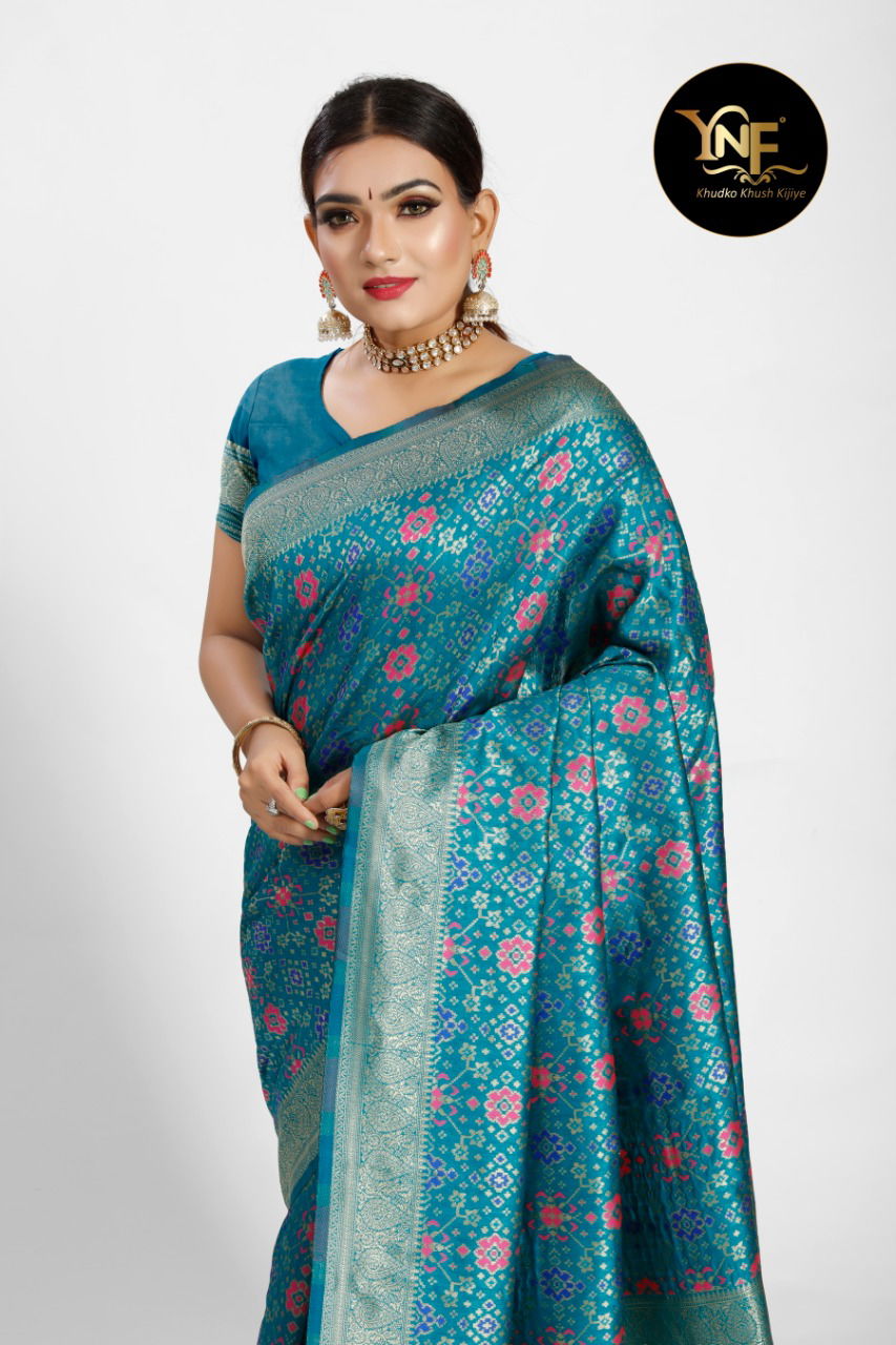 Ynf Mirraw Designer Silk Festive Wear Latest Saree Collection
