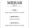 Meher Vol 6 By Naari Muslin Jacquard Designer Salwar Kameez
