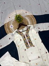 KF 3013 Kalaai Chinon Embroidery Kurti With Bottom Dupatta Wholesale Price In Surat
