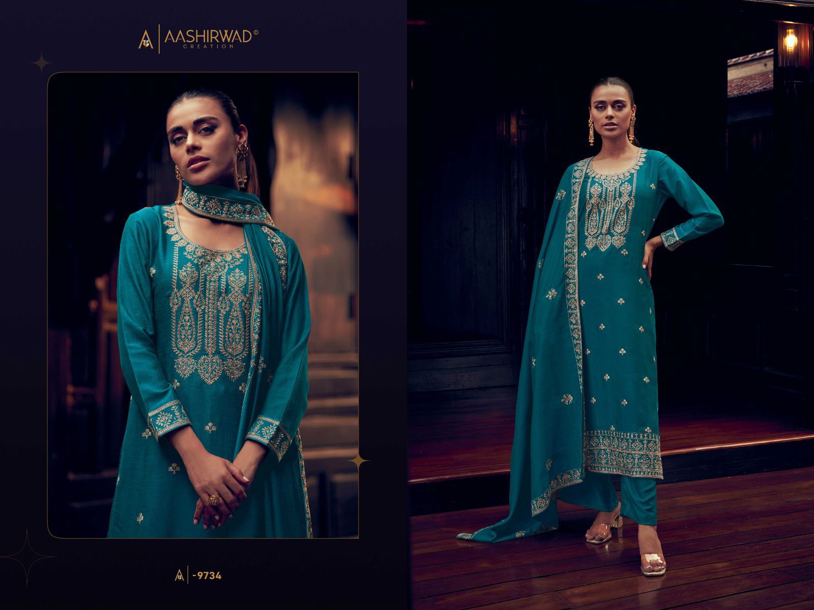 Tulip By Aashirwad Heavy Designer Salwar Suits Catalog