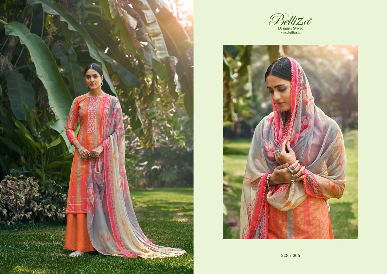 Belliza Nazrana 9 Latest Regular Wear Digital Printed Cotton Dress Material Collection