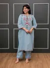 Naisha K 67 Cotton Embroidered Bulk Kurti With Bottom Orders In India
