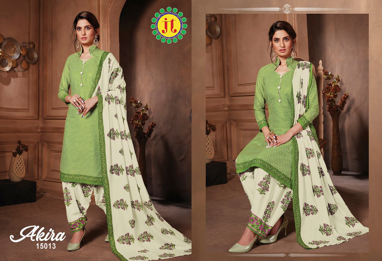Jt Akira 15 Latest Collection Of Pure Cotton Printed Dress Material