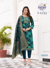 Sajni Vol 4 By Radhika Rayon Printed Wholesale Kurti With Bottom Dupatta In India
