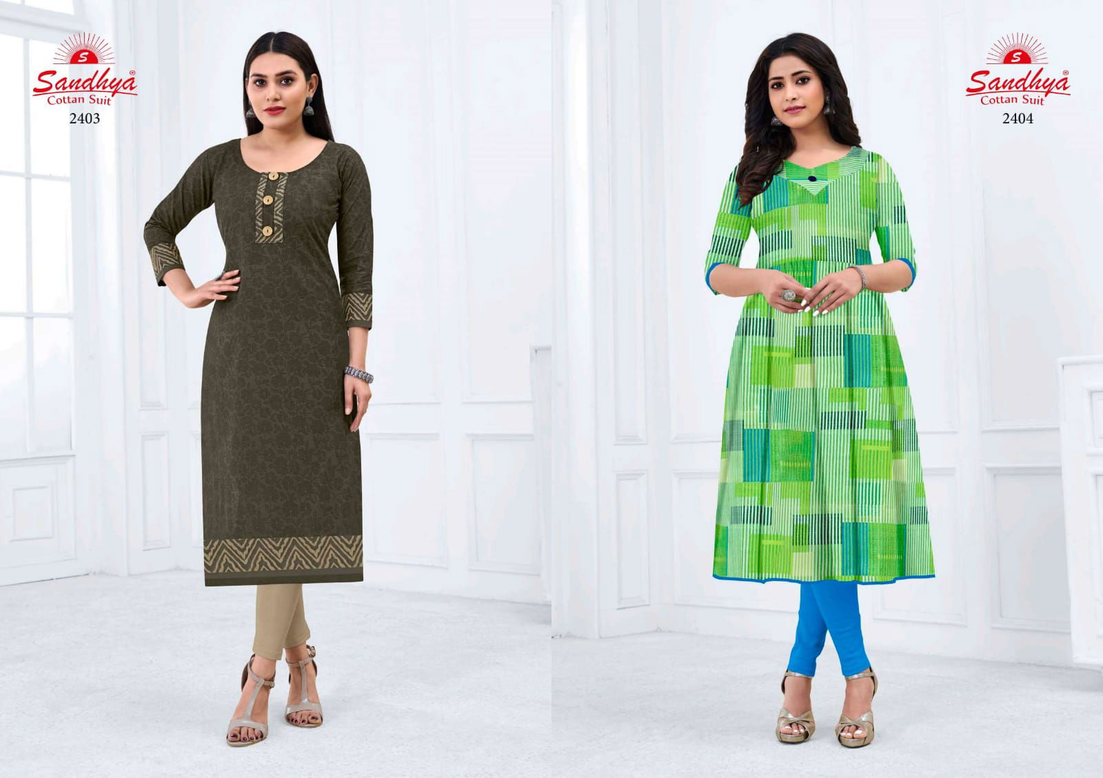 Sandhya Kalakruti 24 Fancy Ethnic Wear Printed Designer Kurti Collection