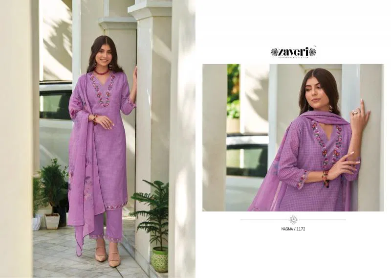 Festive By Zaveri Cotton Fancy Ready Made Suits Wholesale Clothing Suppliers In India