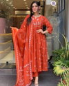 KF 4077 Kalaai Cotton Embroidery Online Kurti With Bottom Dupatta Wholesale